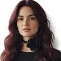 Festival Blooming Floral Rose Hair Clips - One Size / Floral Rose Hair Clips / Black - Hair Accessories