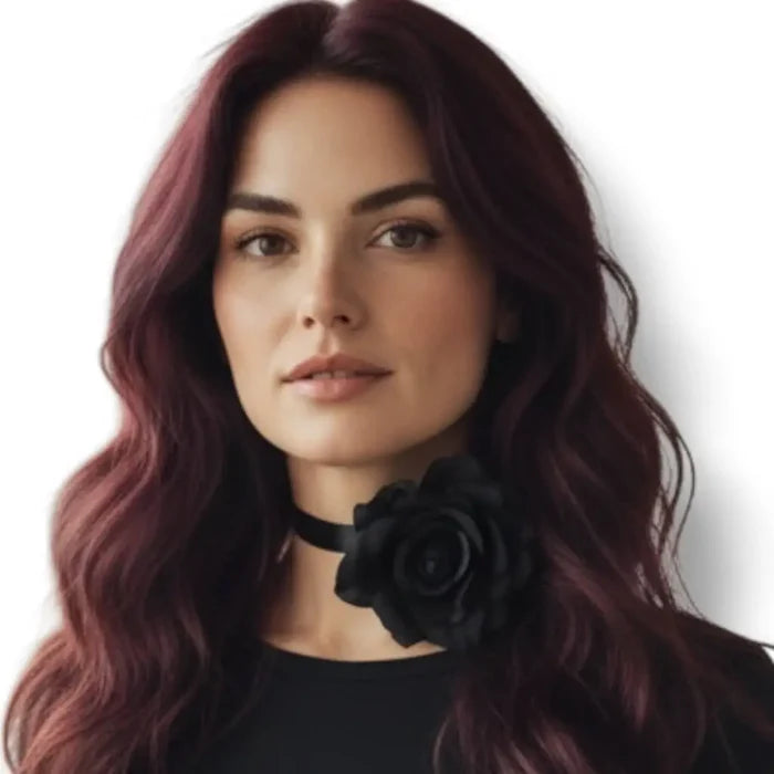 Festival Blooming Floral Rose Hair Clips - One Size / Floral Rose Hair Clips / Black - Hair Accessories