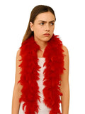 Festival Classic Red Feather Boa – 150cm