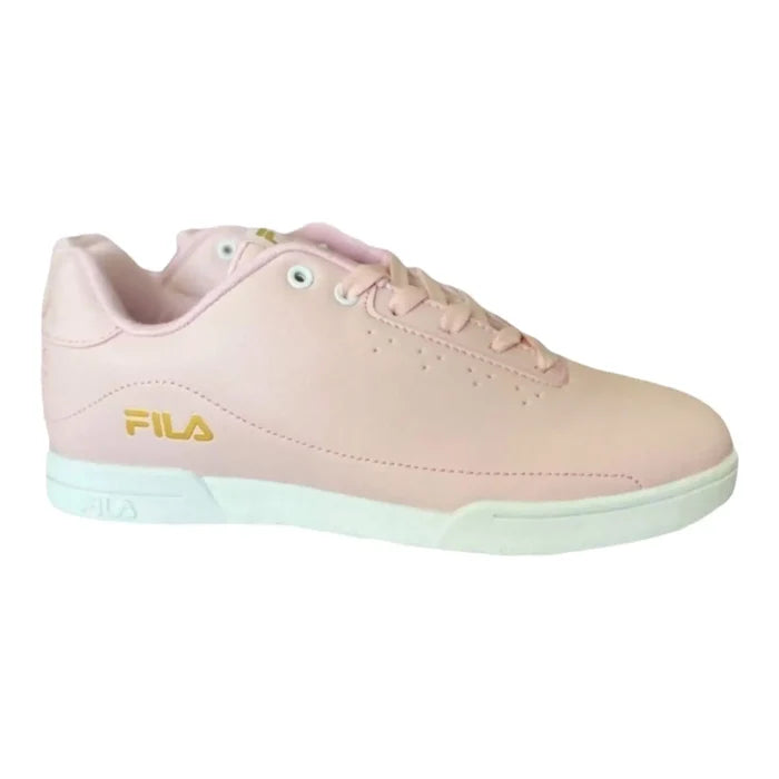 FILA Pink Wisteria Lace Up Sneakers with white rubber sole women’s size 8.5