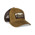 Filson Logger Mesh Cap Filson Dark Tan Headwear Rivers and Glen Trading Co