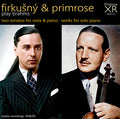 FIRKUŠNÝ & PRIMROSE Brahms Viola Sonatas & Solo Works (1958/59) - PACM129 - CD