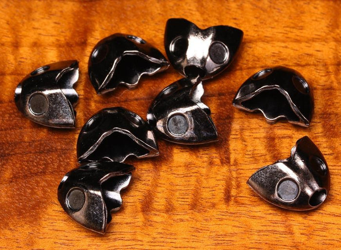 Fish Skull Sculpin Helmet Flymen Fishing Company Mini / Black Fly Tying Rivers and Glen Trading Co
