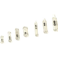FLY RATTLES PYREX ROUNDED Wapsi MICRO 3MM Fly Tying Rivers and Glen Trading Co