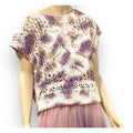 Free People Tie Dyed Crochet Sweater