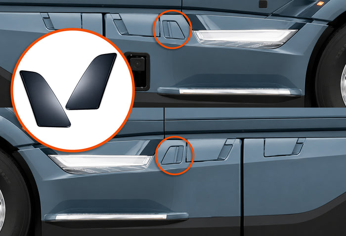 Front Side Panel Covers Release Latch Set 2025+ Volvo VNL New