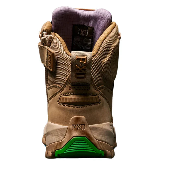 FXD WB-2W Ladies Mid Cut Zip Side Work Boot Composite Toe