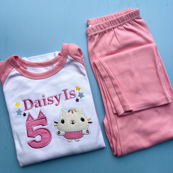 Gabby’s Playhouse Inspired Birthday Pyjamas