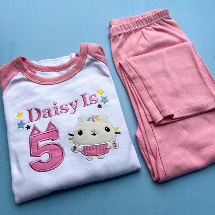 Gabby’s Playhouse Inspired Birthday Pyjamas