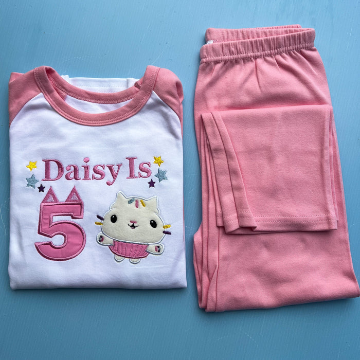 Gabby’s Playhouse Inspired Birthday Pyjamas