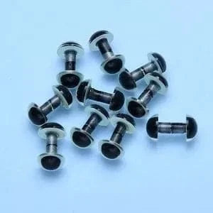 GAMECHANGE EYES Enrico Puglisi BLUE PEARL - 4.5mm Fly Tying Rivers and Glen Trading Co