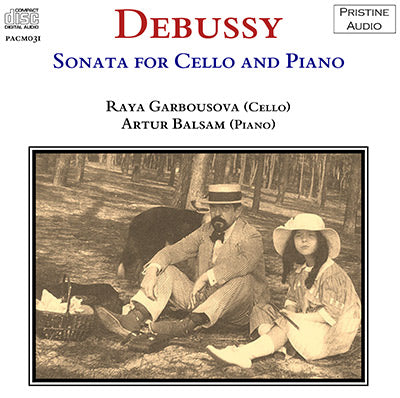 GARBOUSOVA & BALSAM Debussy: Cello Sonata (1946) - PACM030 - CD
