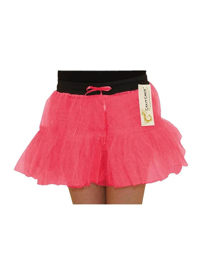Girls 2 Layer Tutu Skirts with Elasticated Waistband - thefancydress.co.uk