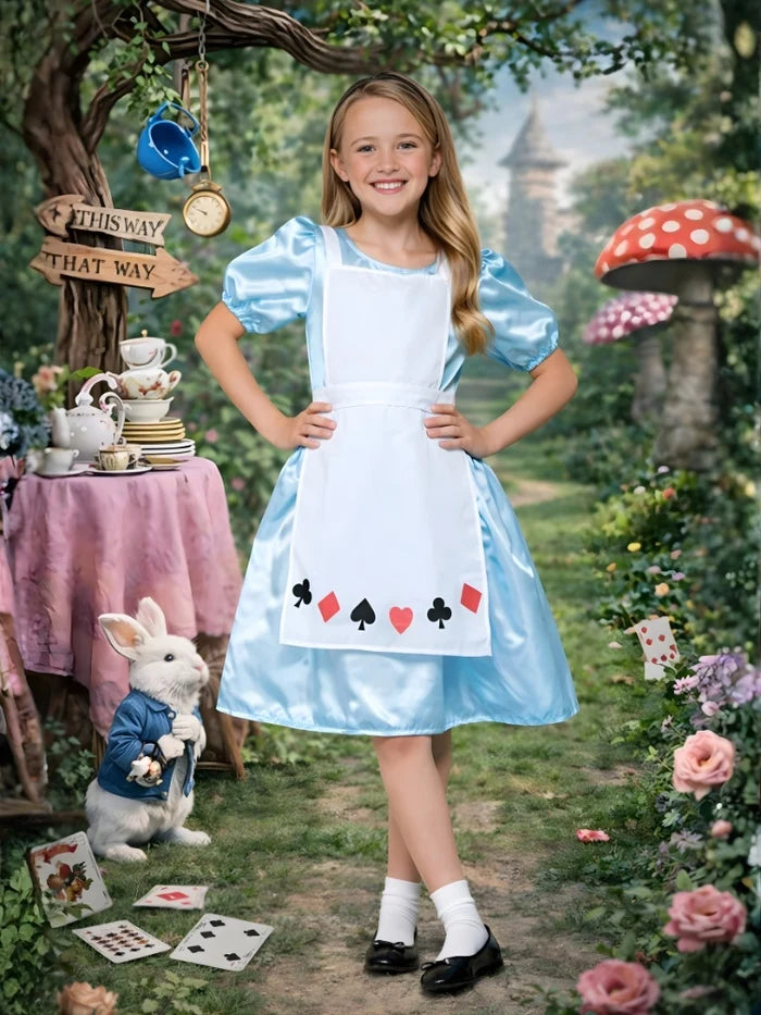 Girls Alice In Wonderland Costume