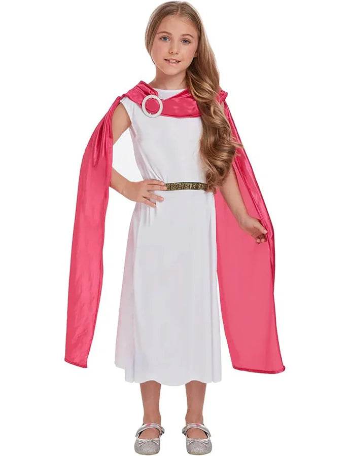Girls Greek Goddess Costume - thefancydress.co.uk