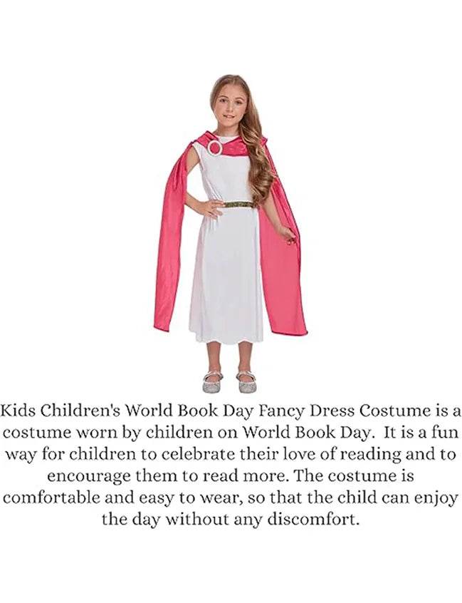Girls Greek Goddess Costume - thefancydress.co.uk