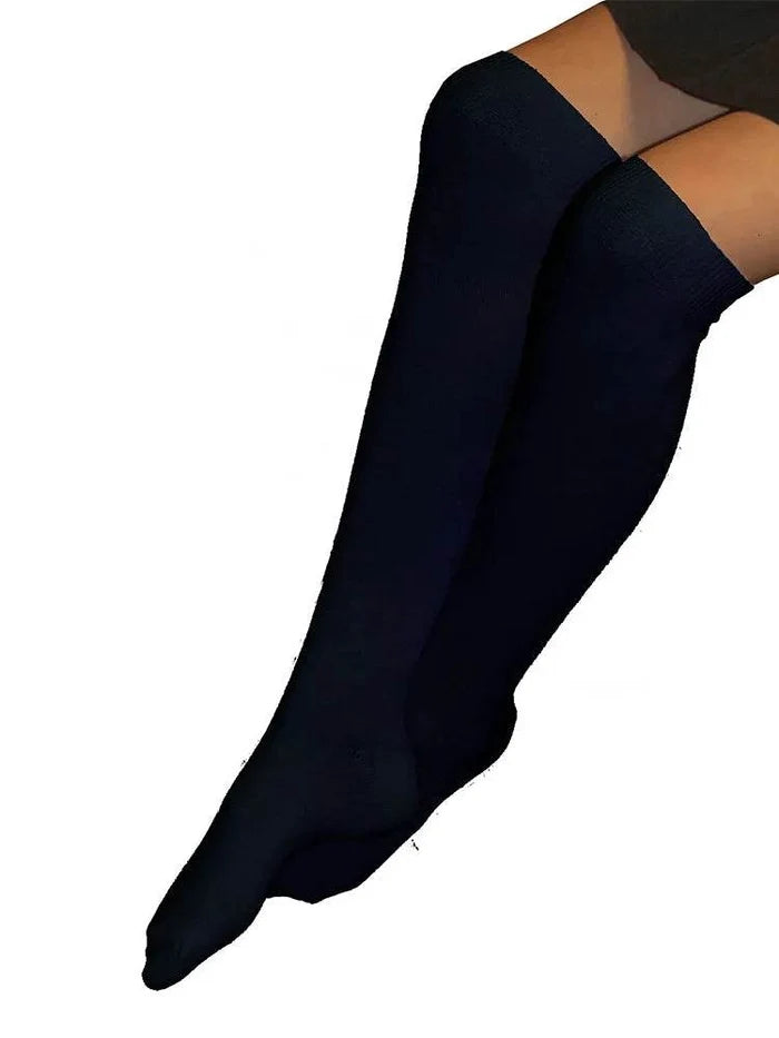 Girl's Knee High School Socks - thefancydress.co.uk