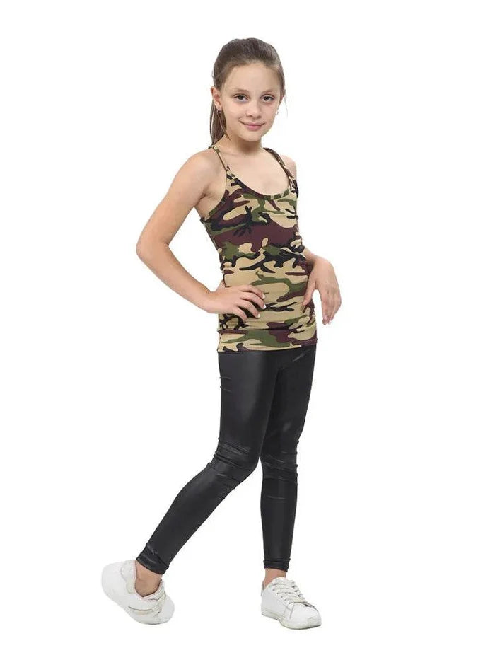 Girls Microfibre Vest Top - thefancydress.co.uk