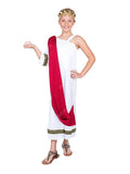 Girls Roman Emperess Costume - thefancydress.co.uk