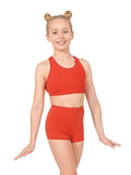 Girls Sleeveless Crop Top - thefancydress.co.uk