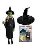 Girls Wicked Witch Of The West Costume Set - thefancydress.co.uk