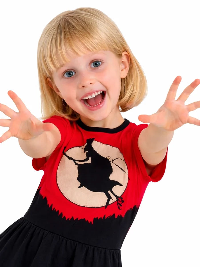 Girls Witch Costume - thefancydress.co.uk