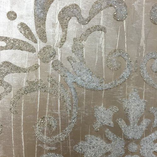 Glass Bead Gel in a stencil