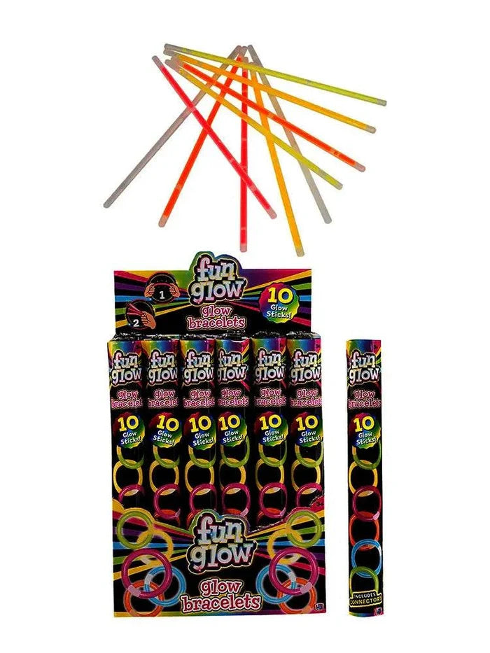Glow Stick Bracelets (24 Pcs) - thefancydress.co.uk