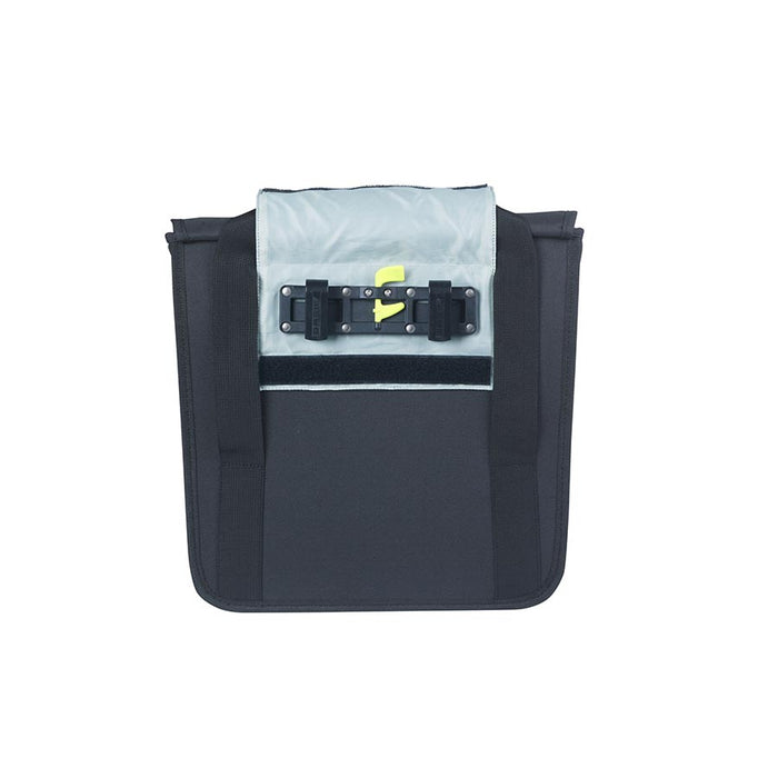 Basil, Go Simple, Pannier, 16L, Black