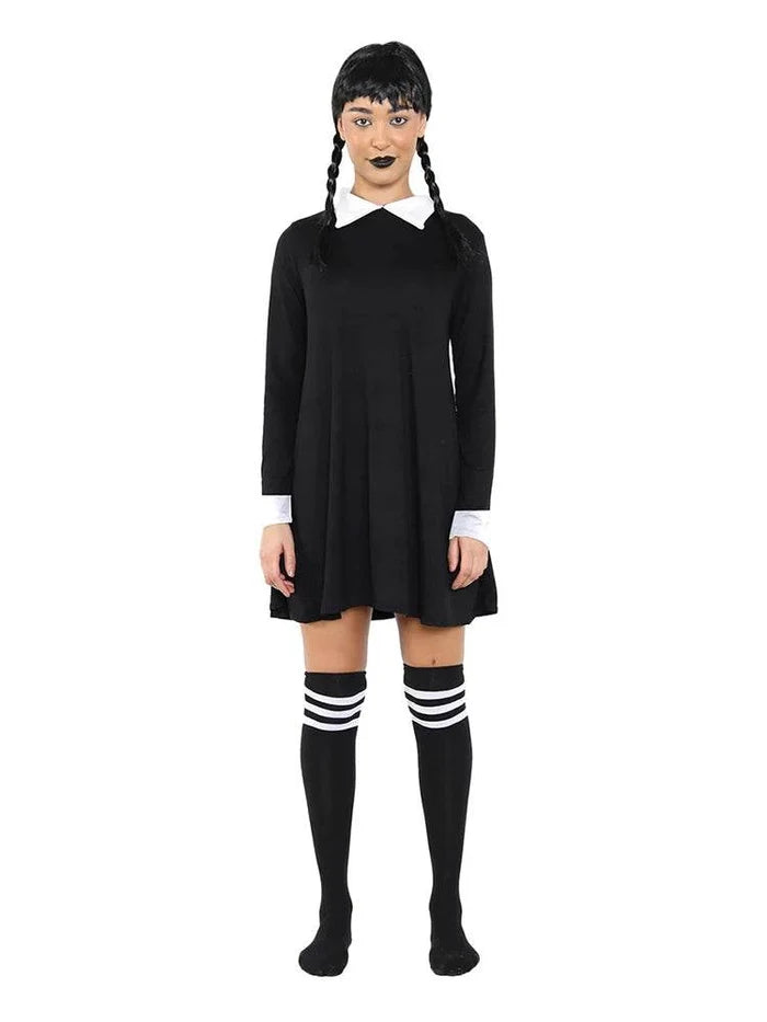 Gothic School Girl Halloween Set - thefancydress.co.uk
