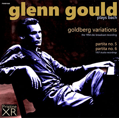 GOULD Bach: Goldberg Variations, 2 Partitas (CBC live 1954/1957) - PAKM068 - CD