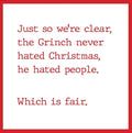 Grinch Christmas Coaster