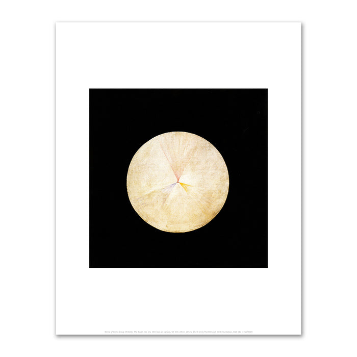 Hilma af Klint, Group IX/SUW, The Swan, No 15, 1915 (oil on canvas, 59 7/8 x 58 in. (152 x 147.5 cm)) The Hilma af Klint Foundation. Fine Art Prints in various sizes by Museums.Co