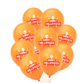 Skeleton orange / 10pcs