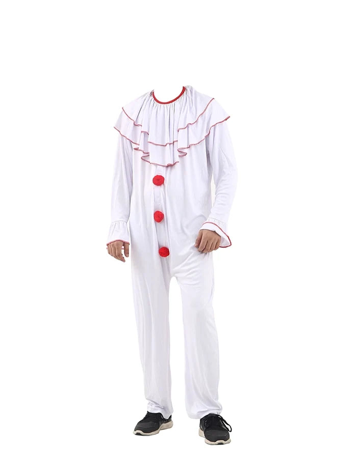 Halloween Killer Clown Mask & Costume