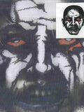 Halloween Scary Mesh Mask White Zombie