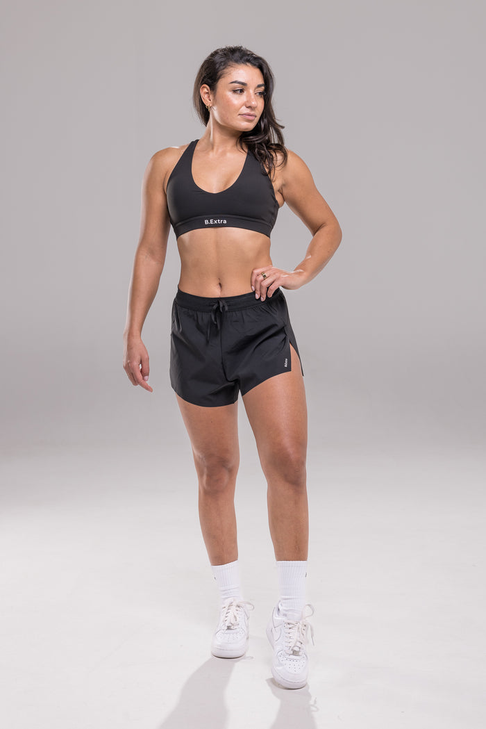 Halo Short Mid Rise - Black