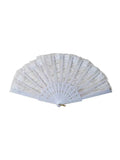 Handheld Foldable Lace Fans - thefancydress.co.uk