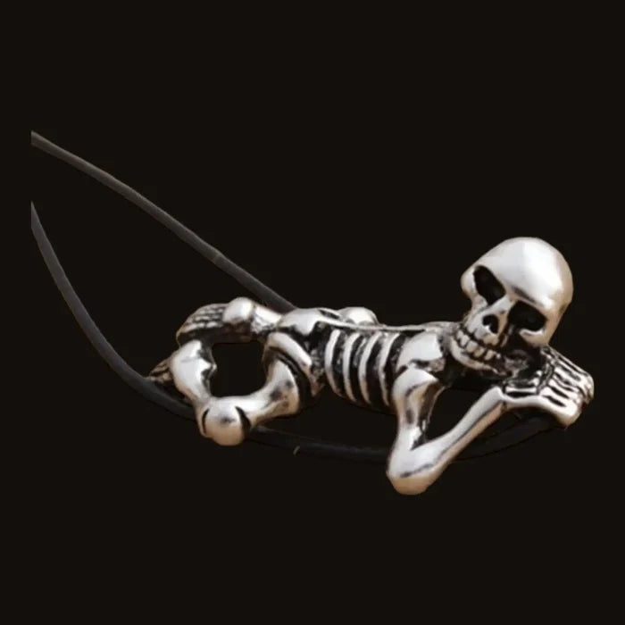 Hanging Around Skeleton Necklace - Wild Time Fashion
