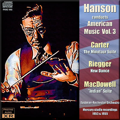 HANSON conducts American Music, Vol. 3 (1953/55) - PASC302 - CD
