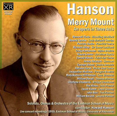 HANSON conducts Hanson: Merry Mount (1955/57) - PACO108 - CD