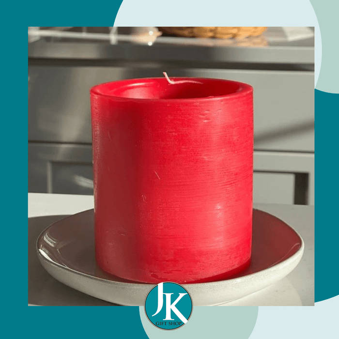 Harvest Apple  Spiral Candle