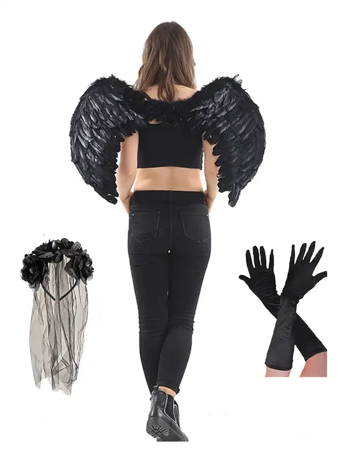Haunted Bride Feather Set
