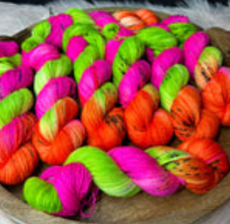 Haute Knit Yarn - Jimmy Sock - Haunted Dream House