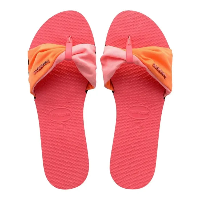 Havaianas St. Tropez Twisted Slider Sandals