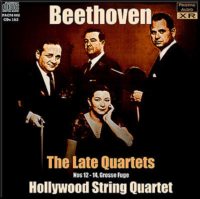 HOLLYWOOD QUARTET Beethoven: The Late Quartets (1957) - PACM082 - CD