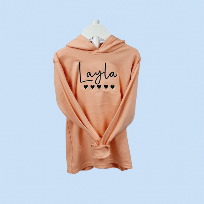 Hooded long sleeve tshirt