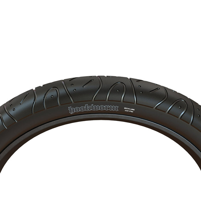 Maxxis, Hookworm, 20''x1.95, Wire, Clincher, Single, 60TPI, Black