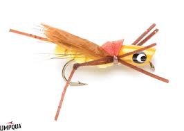 HOPPER POPPER Umpqua YELLOW; Size: 08 Flies Rivers and Glen Trading Co