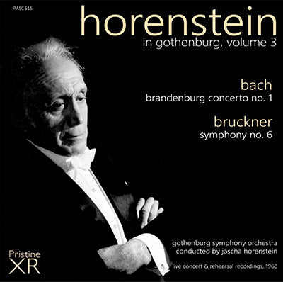 HORENSTEIN in Gothenburg Vol. 3: Bach & Bruckner (1968) - PASC615 - CD